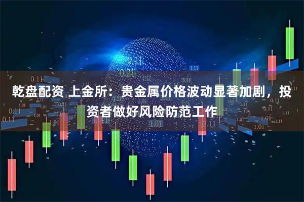 乾盘配资 上金所：贵金属价格波动显著加剧，投资者做好风险防范工作