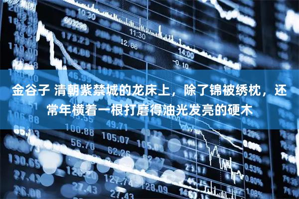 金谷子 清朝紫禁城的龙床上，除了锦被绣枕，还常年横着一根打磨得油光发亮的硬木