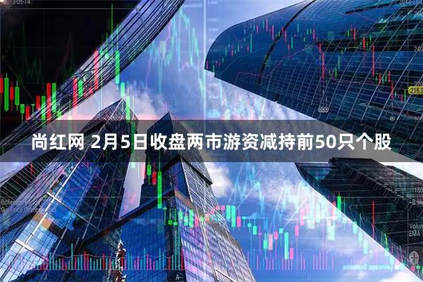尚红网 2月5日收盘两市游资减持前50只个股